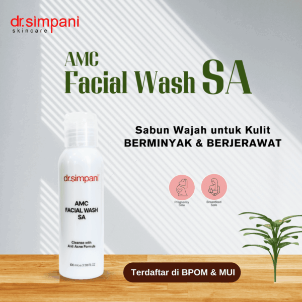 Facial Wash SA/ Sabun Jerawat/ Acne