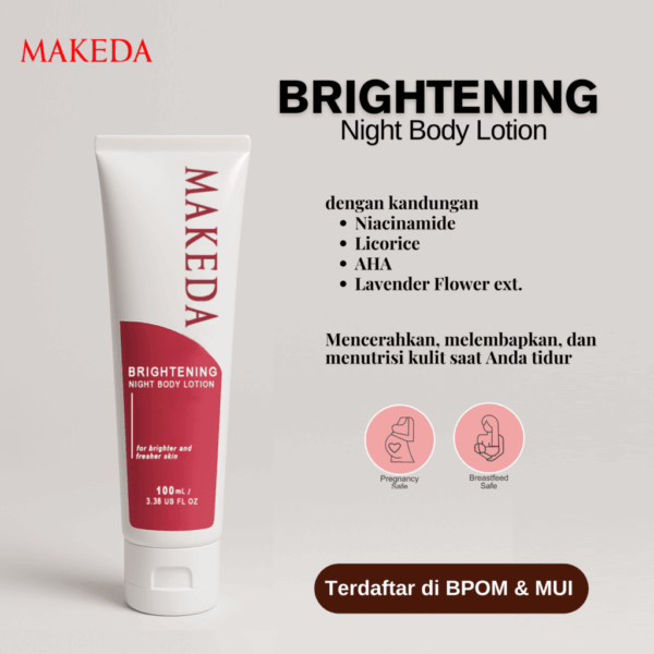 Brightening Night Body Lotion MAKEDA