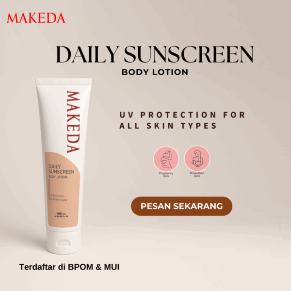 Daily Sunscreen Body Lotion MAKEDA